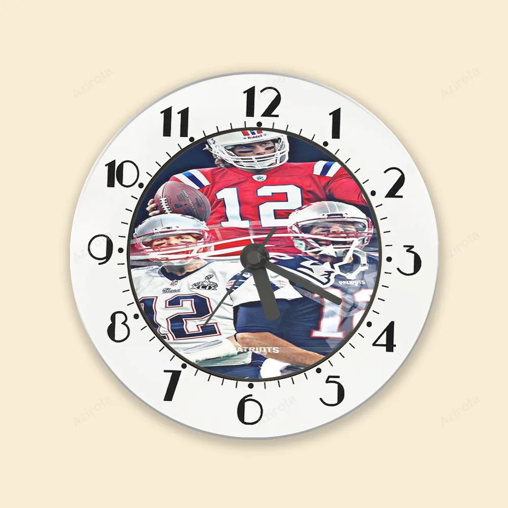 New England Patriots Tom Brady1 Alarm Clock