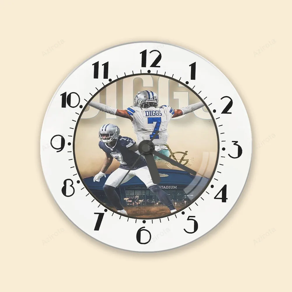 Dallas Cowsboys Trevon Diggs1 Alarm Clock