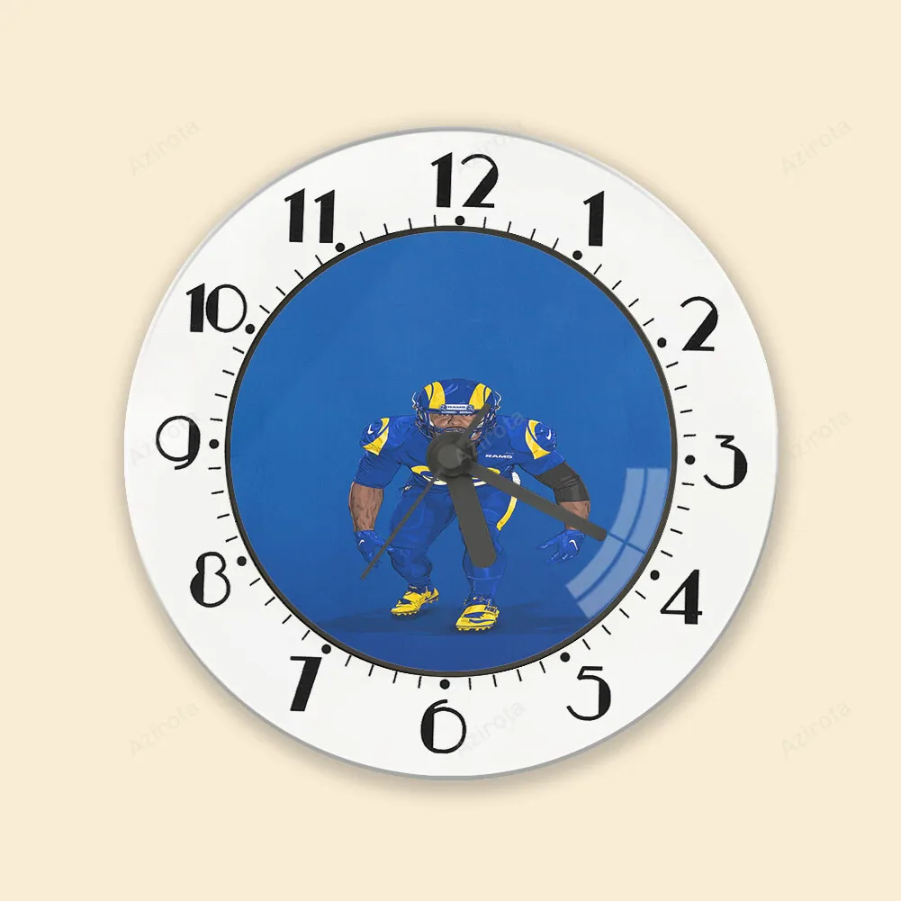 Los Angeles Rams Aaron Donald7 Alarm Clock