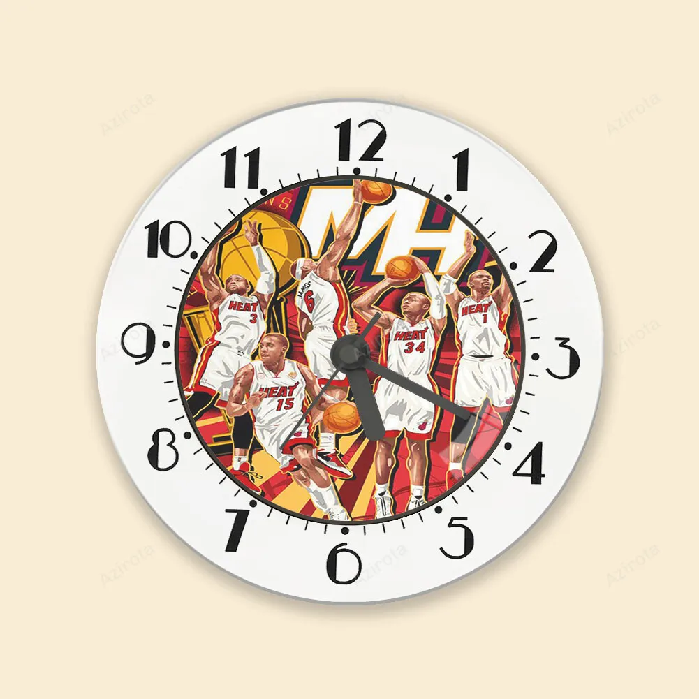 Miami Heat All Players8 Alarm Clock