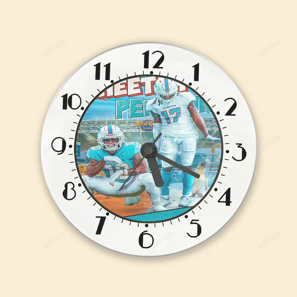Miami Dolphins Players1 Alarm Clock