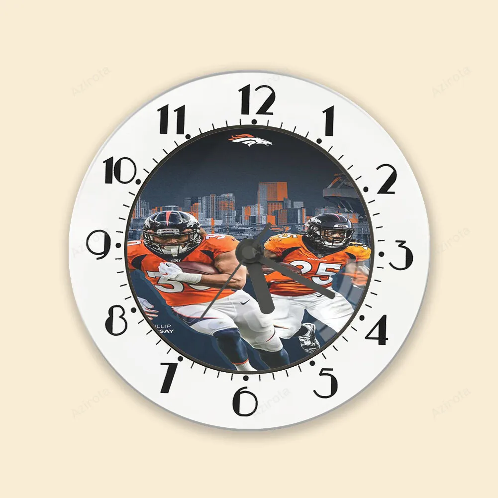 Denver Broncos All Players4 Alarm Clock