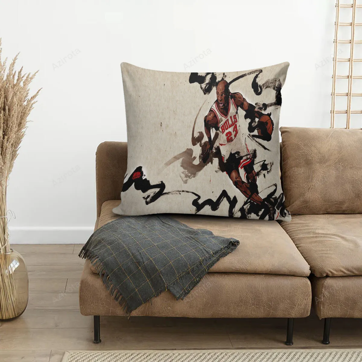 Chicago Bulls 23 Michael Jordan m3 3D Printing Pillowcase