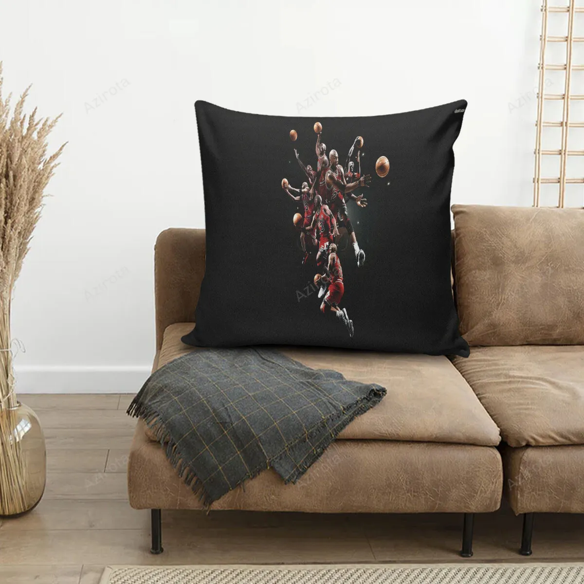 Chicago Bulls 03 Michael Jordan m2 3D Printing Pillowcase