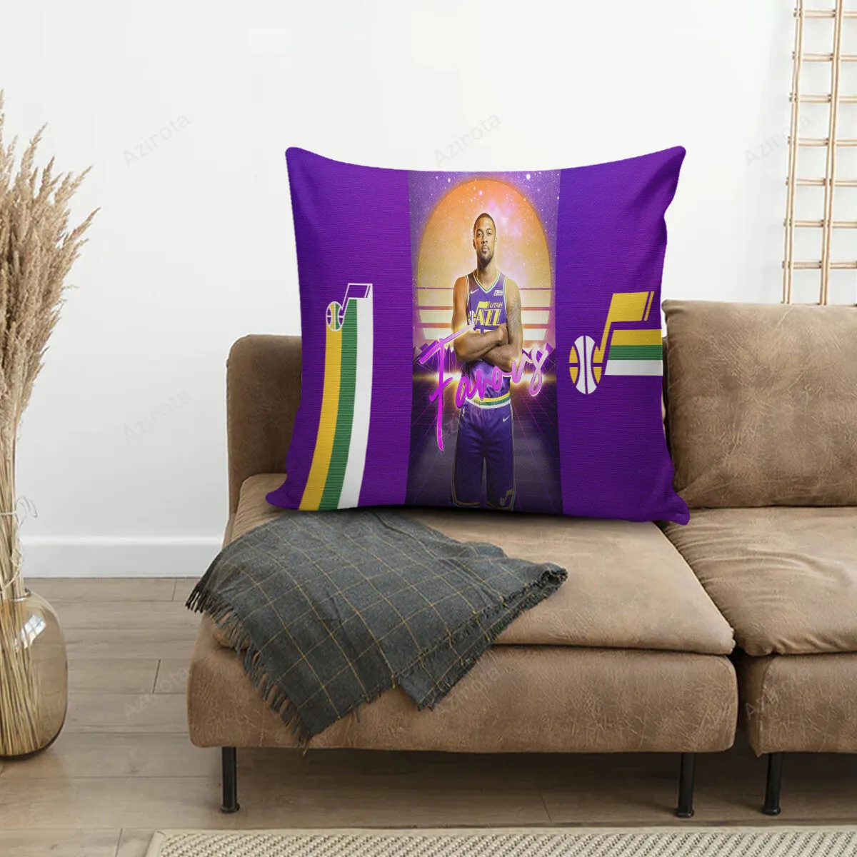 Utah Jazz Player v24 3D Printing Pillowcase