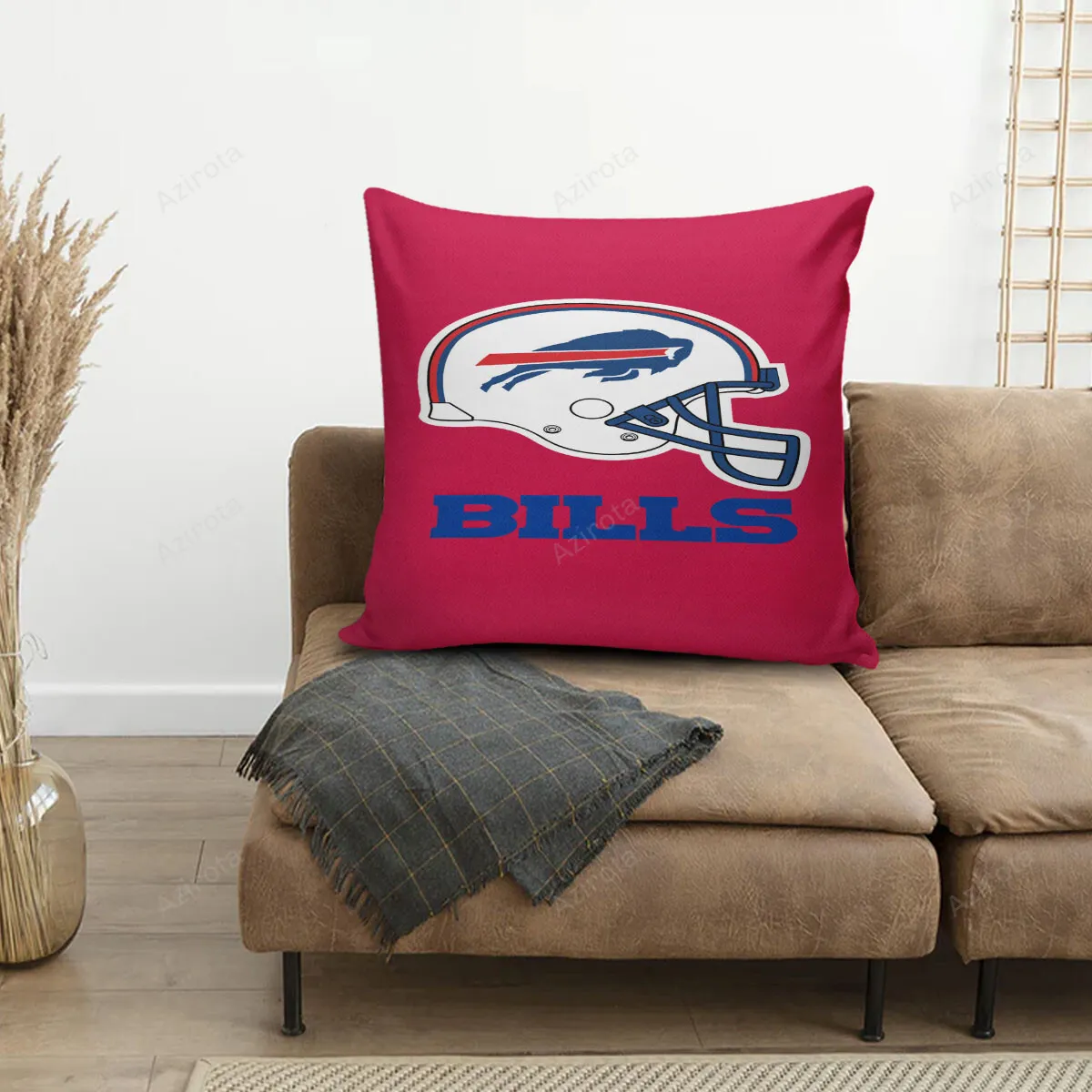 Buffalo Bills Helmet Logo 3D Printing Pillowcase