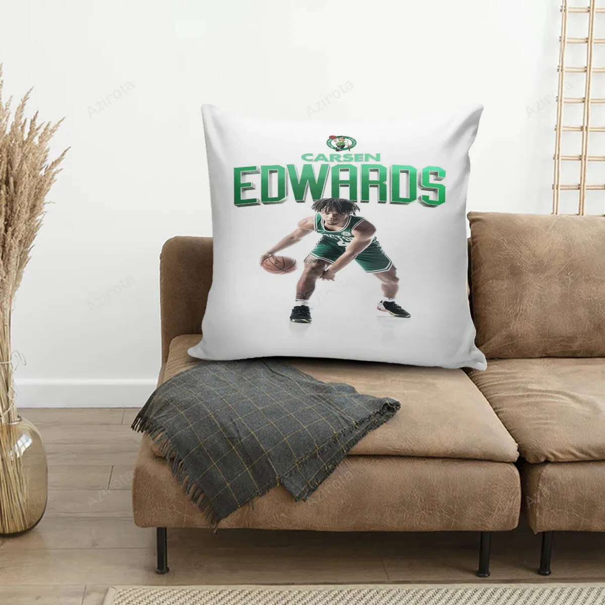 Boston Celtics Carsen Edwards1 3D Printing Pillowcase