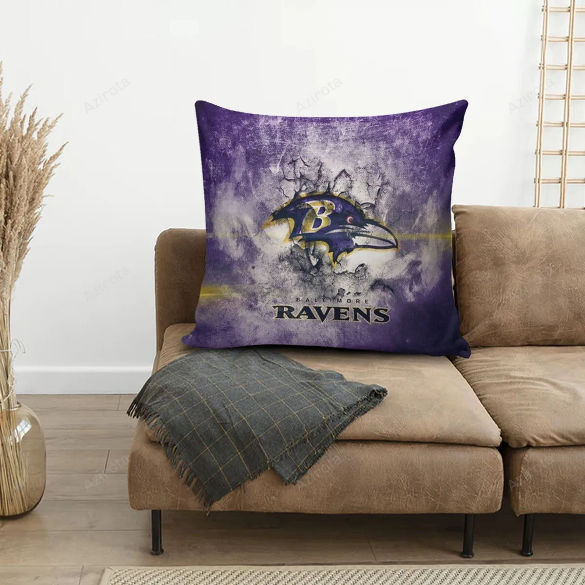 Baltimore Ravens Texture1 3D Printing Pillowcase