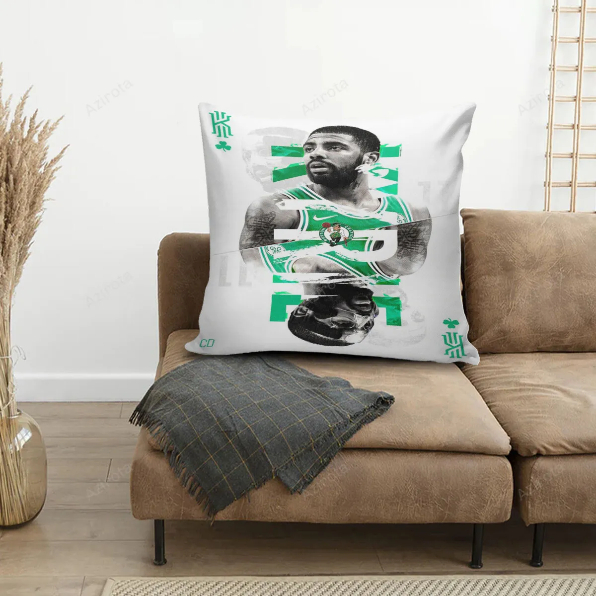 Boston Celtics Kyrie Irving1 3D Printing Pillowcase