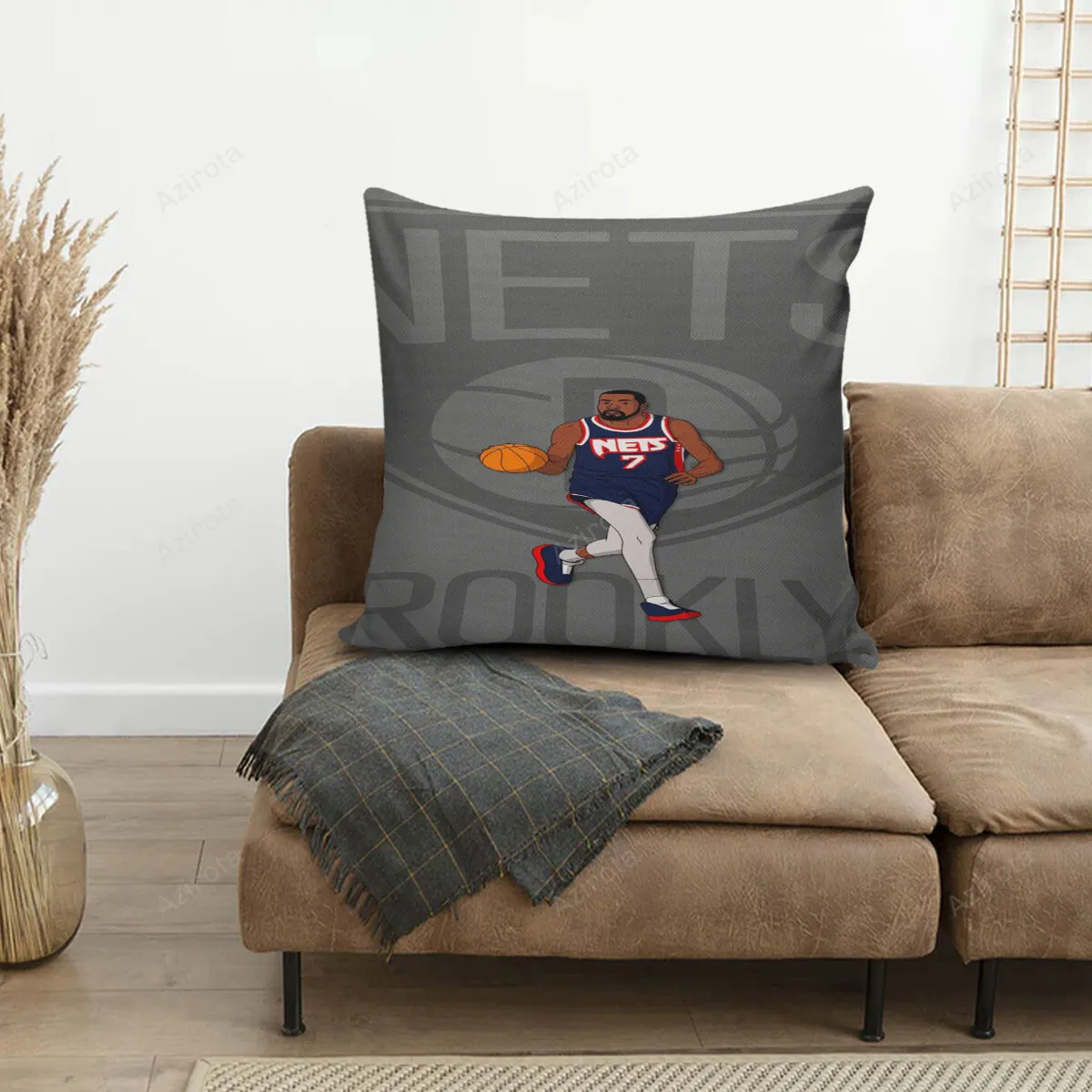 Brooklyn Nets Kevin Durant11 3D Printing Pillowcase