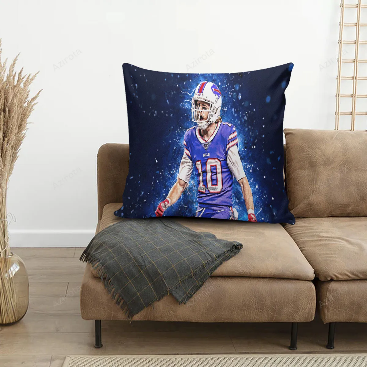 Buffalo Bills 10 Cole Beasley 3D Printing Pillowcase