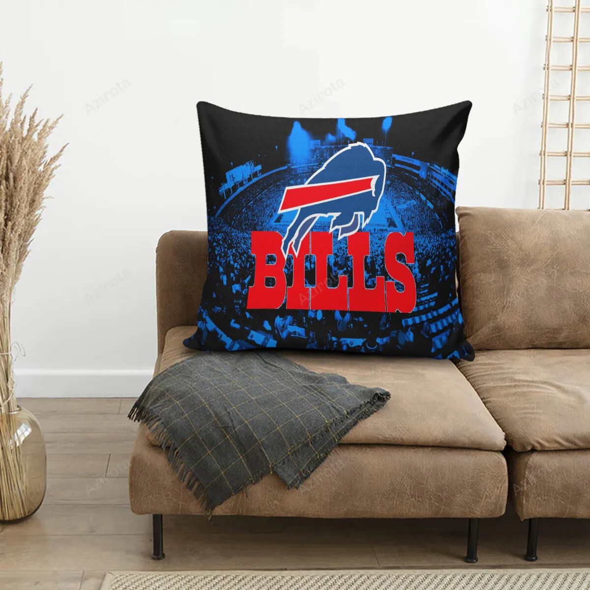 Buffalo Bills Logo v3 3D Printing Pillowcase