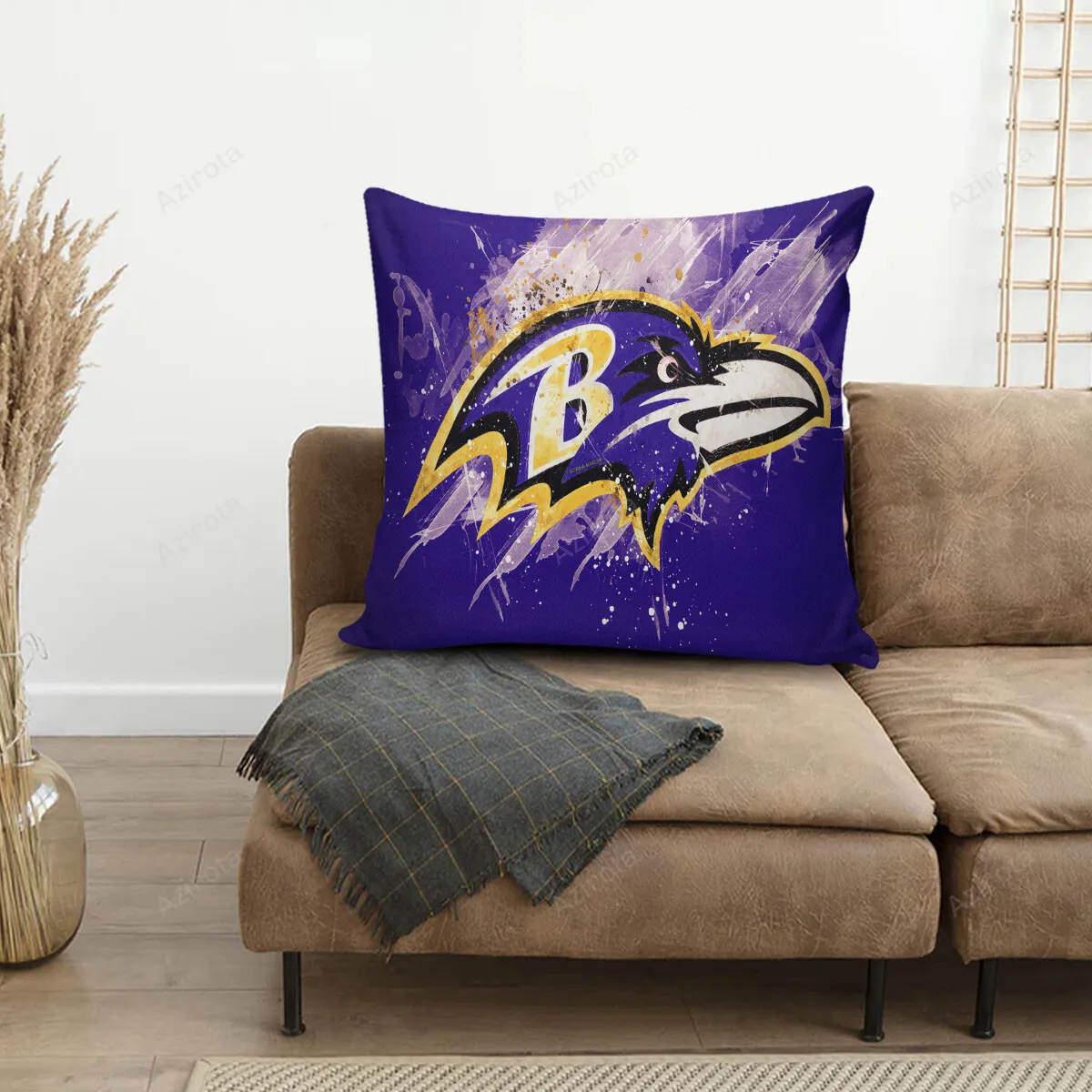 Baltimore Ravens Texture2 3D Printing Pillowcase