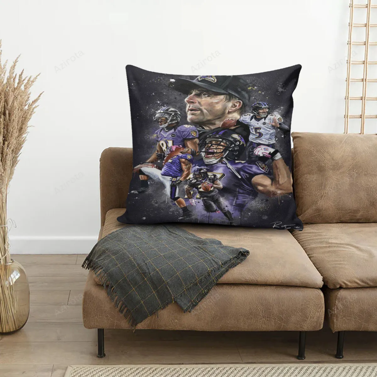 Baltimore Ravens Team5 3D Printing Pillowcase