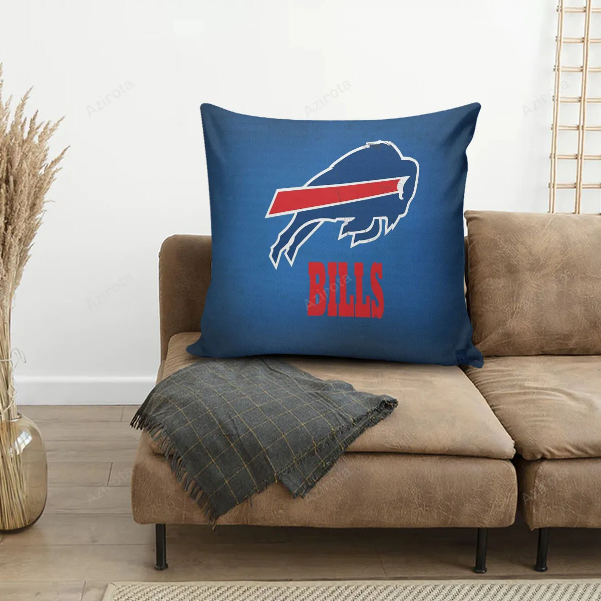 Buffalo Bills Logo v7 3D Printing Pillowcase