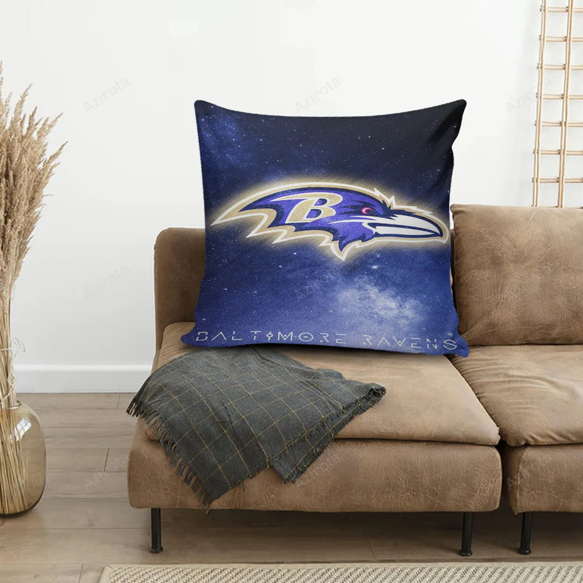 Baltimore Ravens Galaxy 3D Printing Pillowcase