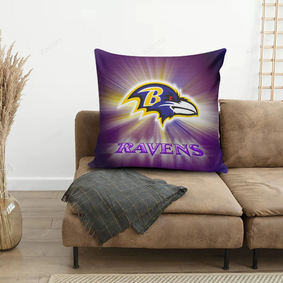 Baltimore Ravens Logo4 3D Printing Pillowcase