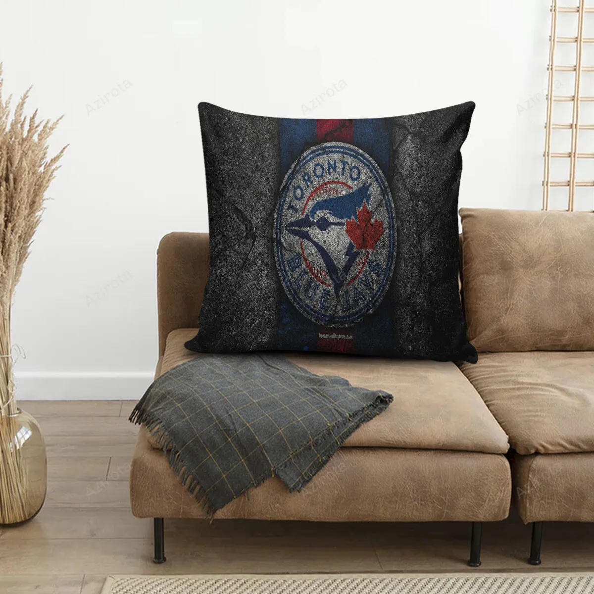 Toronto Blue Jays Russell Bird Crack Stone 3D Printing Pillowcase