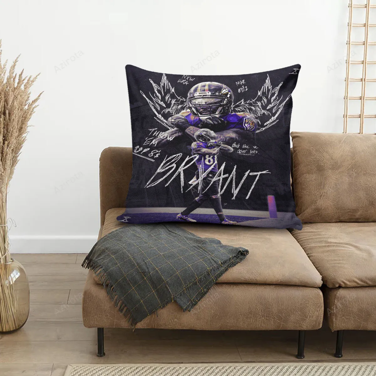 Baltimore Ravens Bryant 88 3D Printing Pillowcase