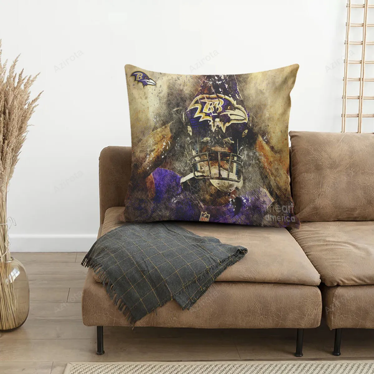 Baltimore Ravens Player2 3D Printing Pillowcase