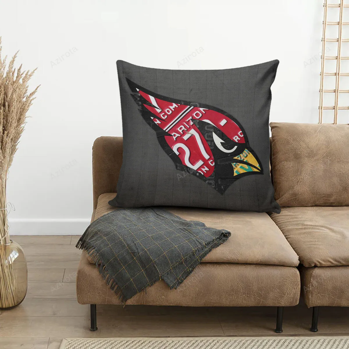 Arizona Cardinals Logo v11 3D Printing Pillowcase