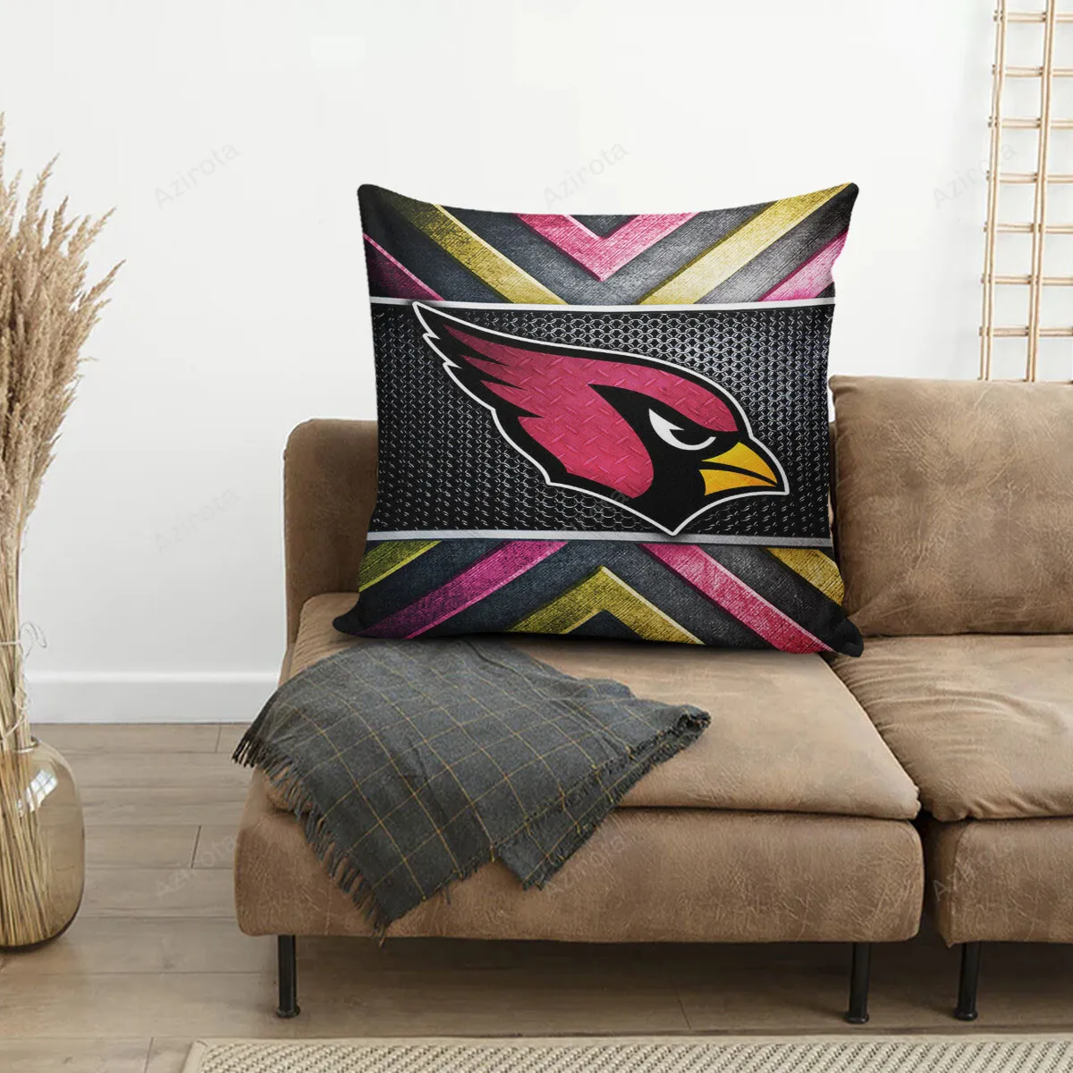 Arizona Cardinals Logo v12 3D Printing Pillowcase