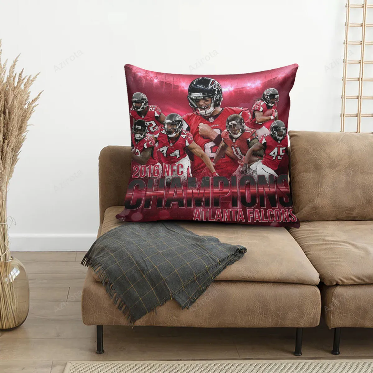 Atlanta Falcons Champions 2016 3D Printing Pillowcase