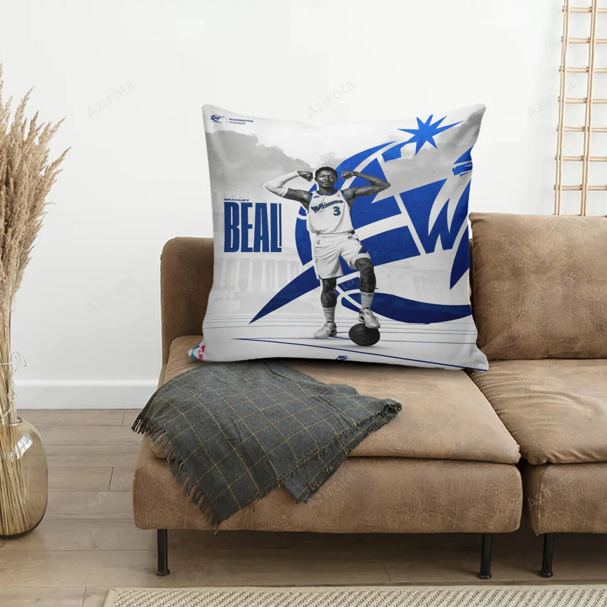 Washington Wizards Bradley Beal9 3D Printing Pillowcase