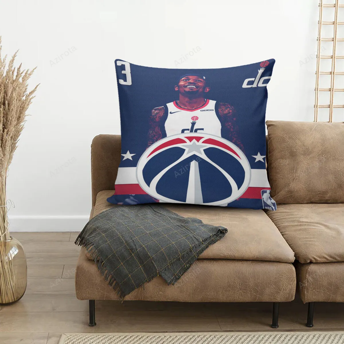 Washington Wizards Bradley Beal13 3D Printing Pillowcase