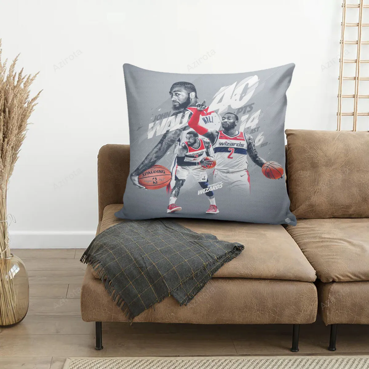 Washington Wizards John Wall8 3D Printing Pillowcase