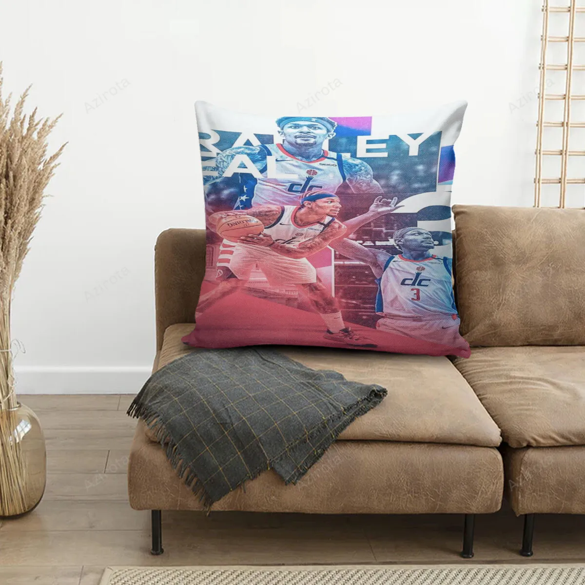 Washington Wizards Bradley Beal21 3D Printing Pillowcase