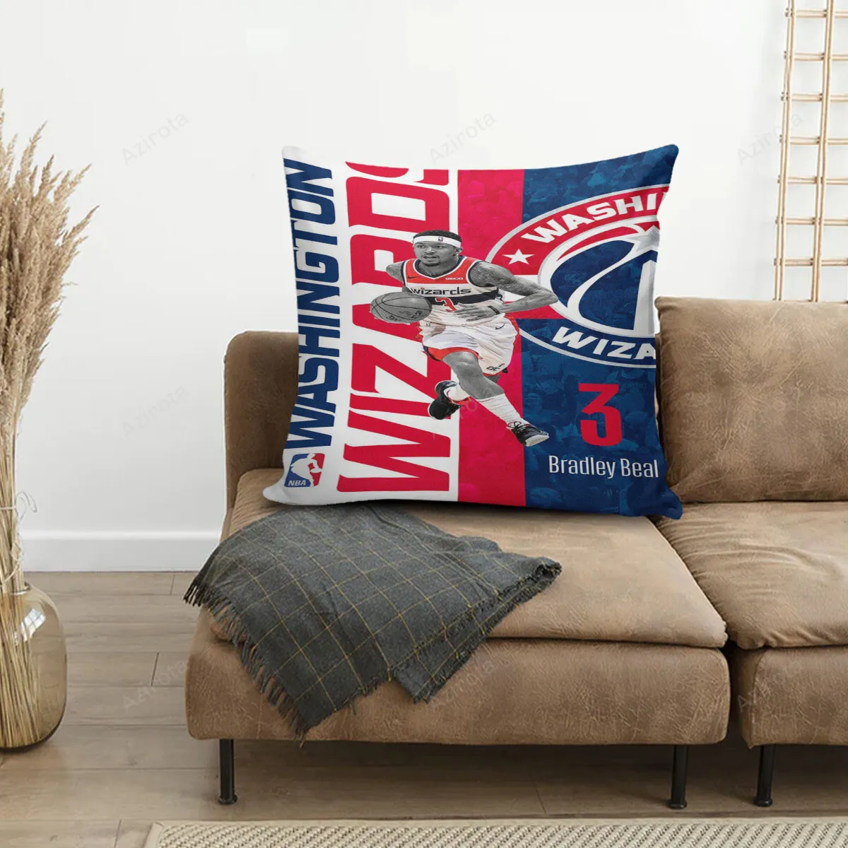 Washington Wizards Bradley Beal3 3D Printing Pillowcase