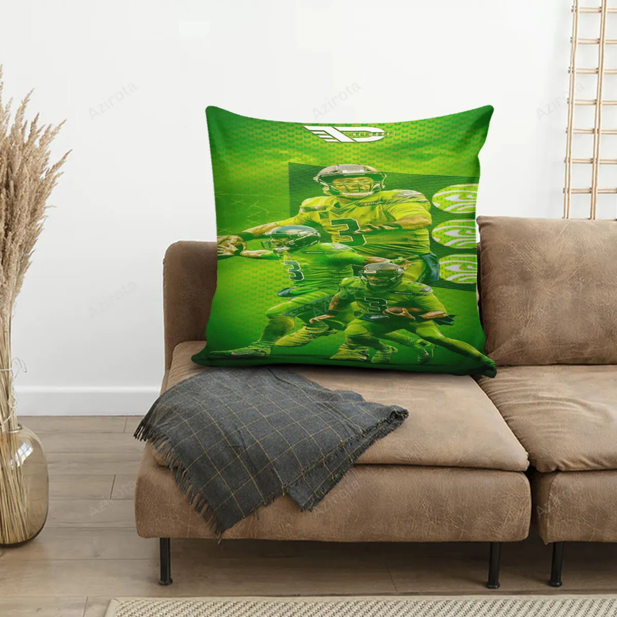 Seattle Seahawks Russell Wilson10 3D Printing Pillowcase