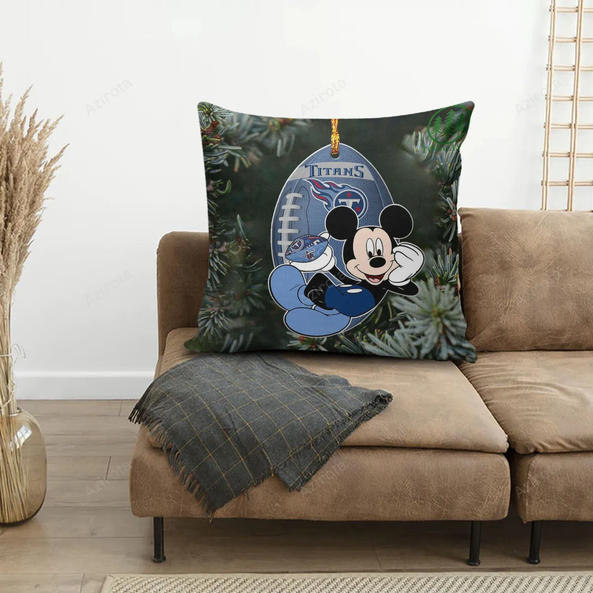 Tennessee Titans Mickey v26 3D Printing Pillowcase
