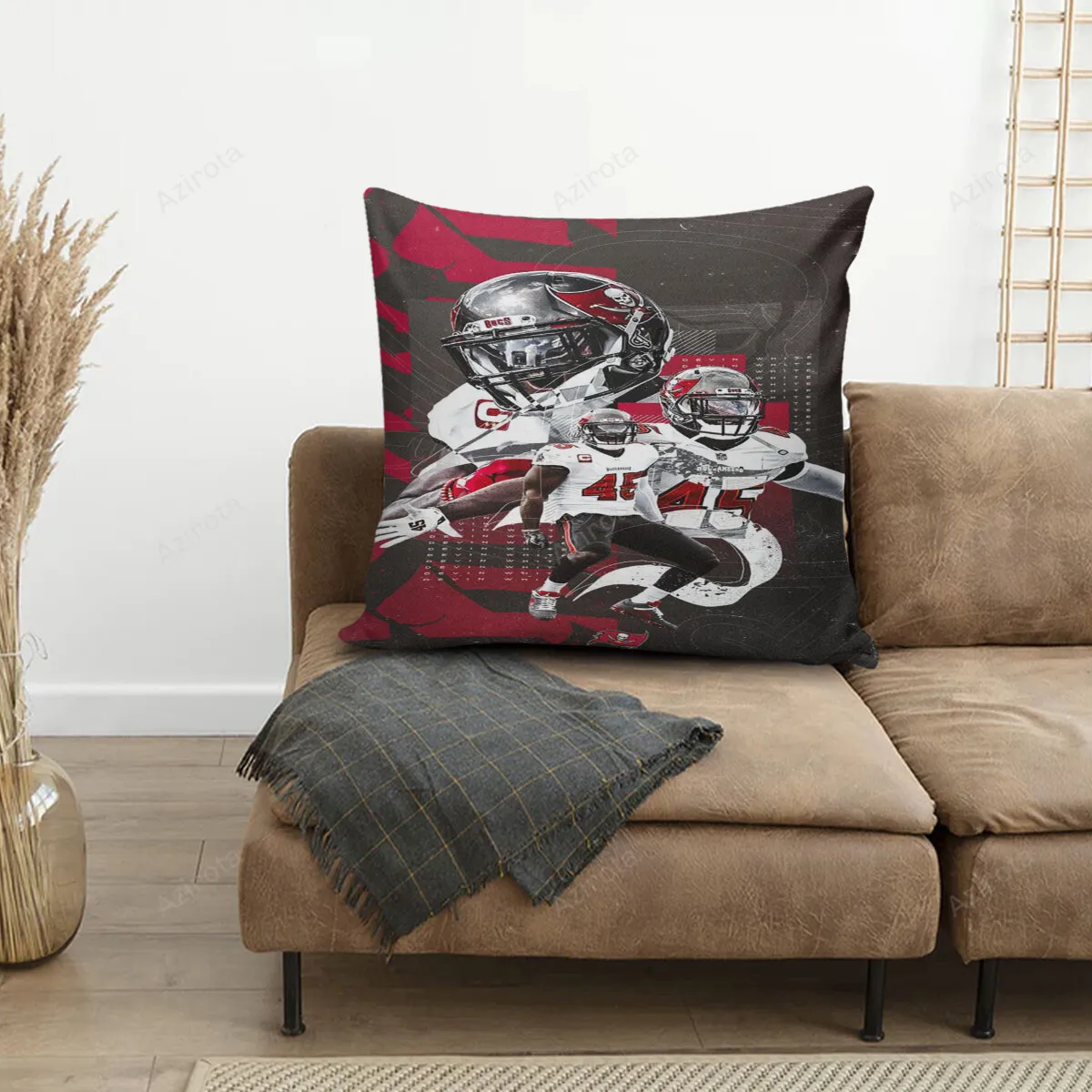 Tampa Bay Buccaneers Devin White1 3D Printing Pillowcase