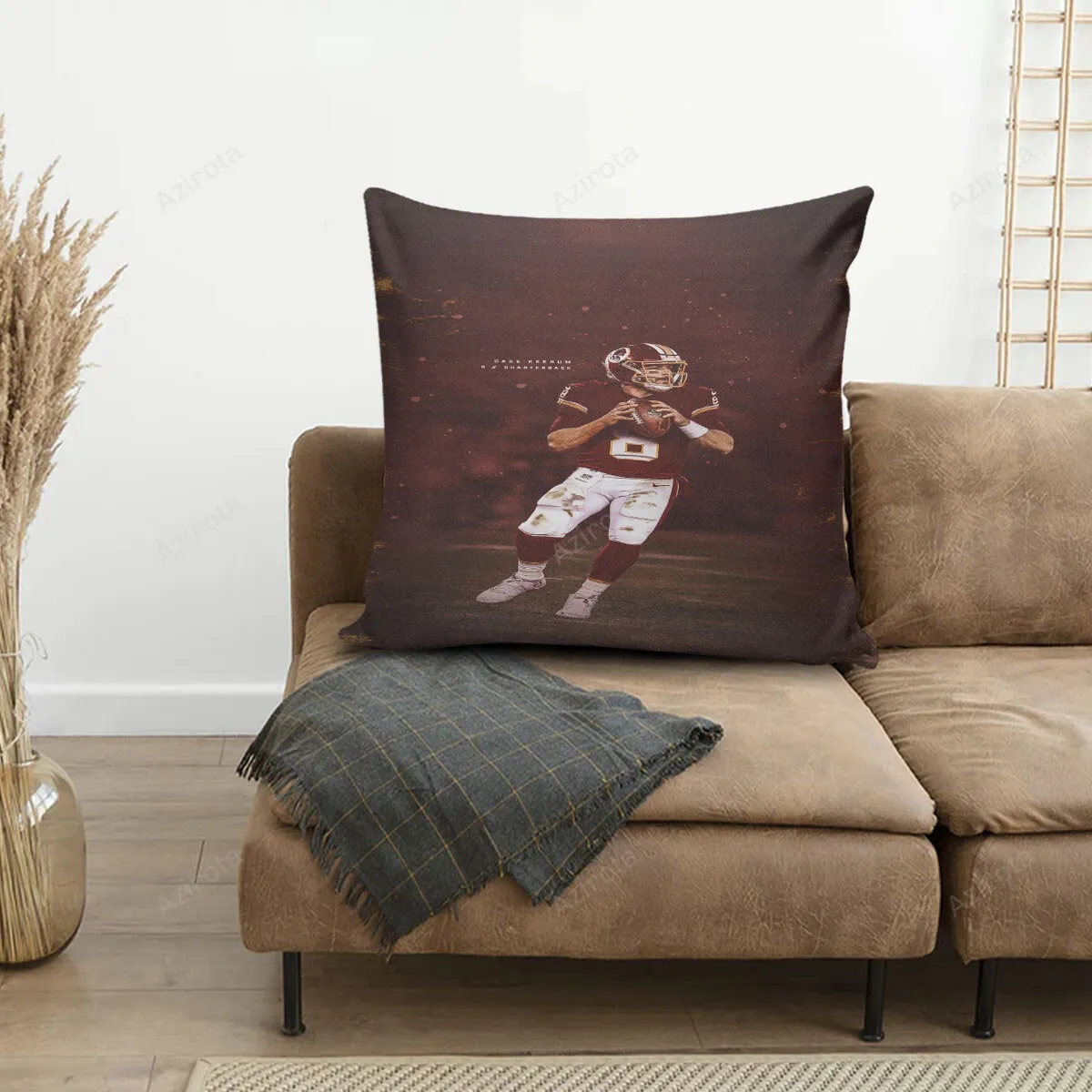 Washington Football Team Case Keenum1 3D Printing Pillowcase