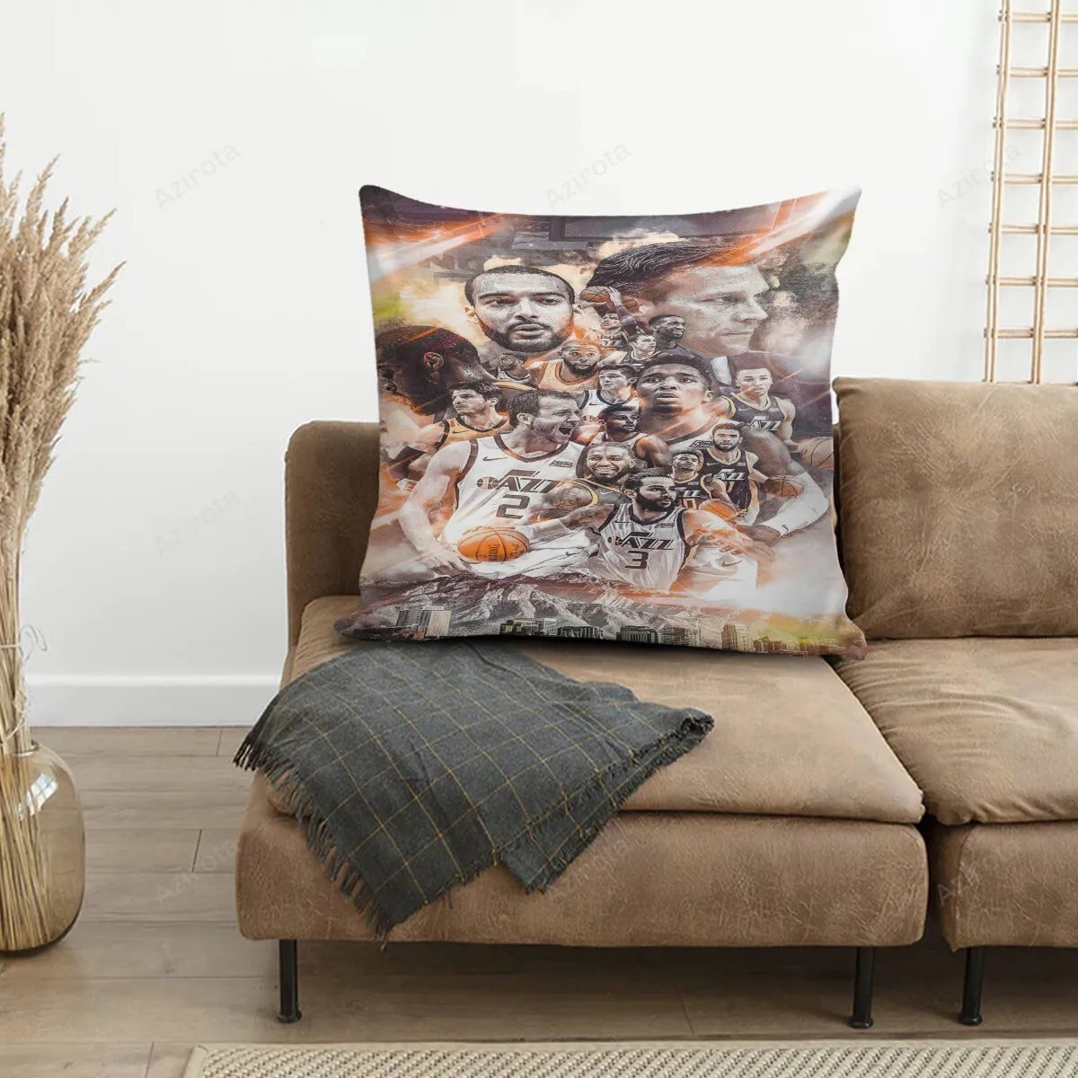 Utah Jazz Players v28 3D Printing Pillowcase