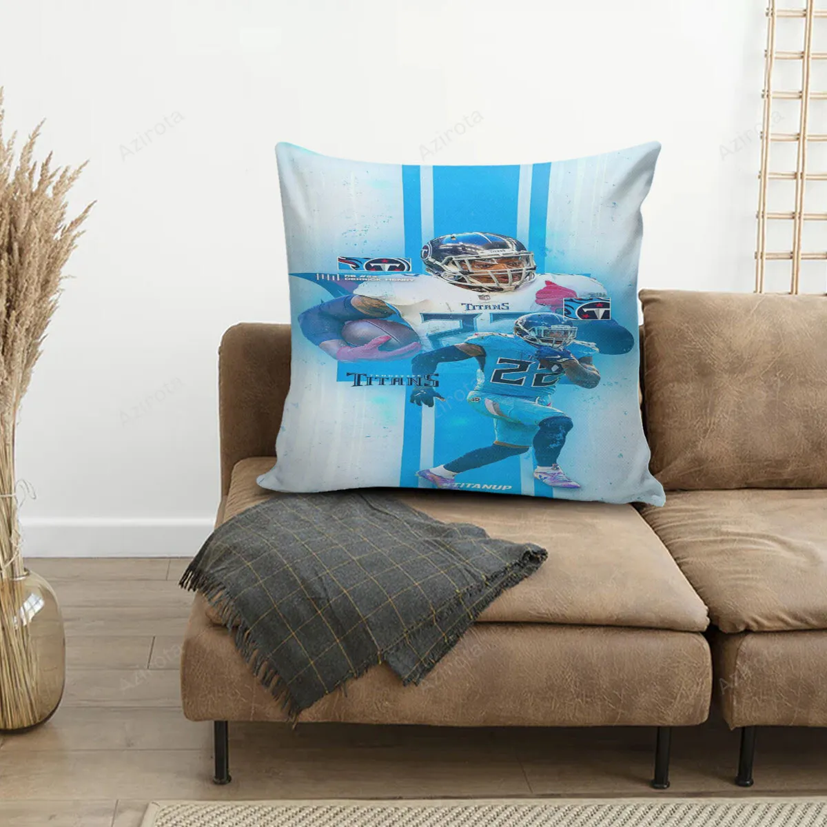 Tennessee Titans Derrick Henry6 3D Printing Pillowcase