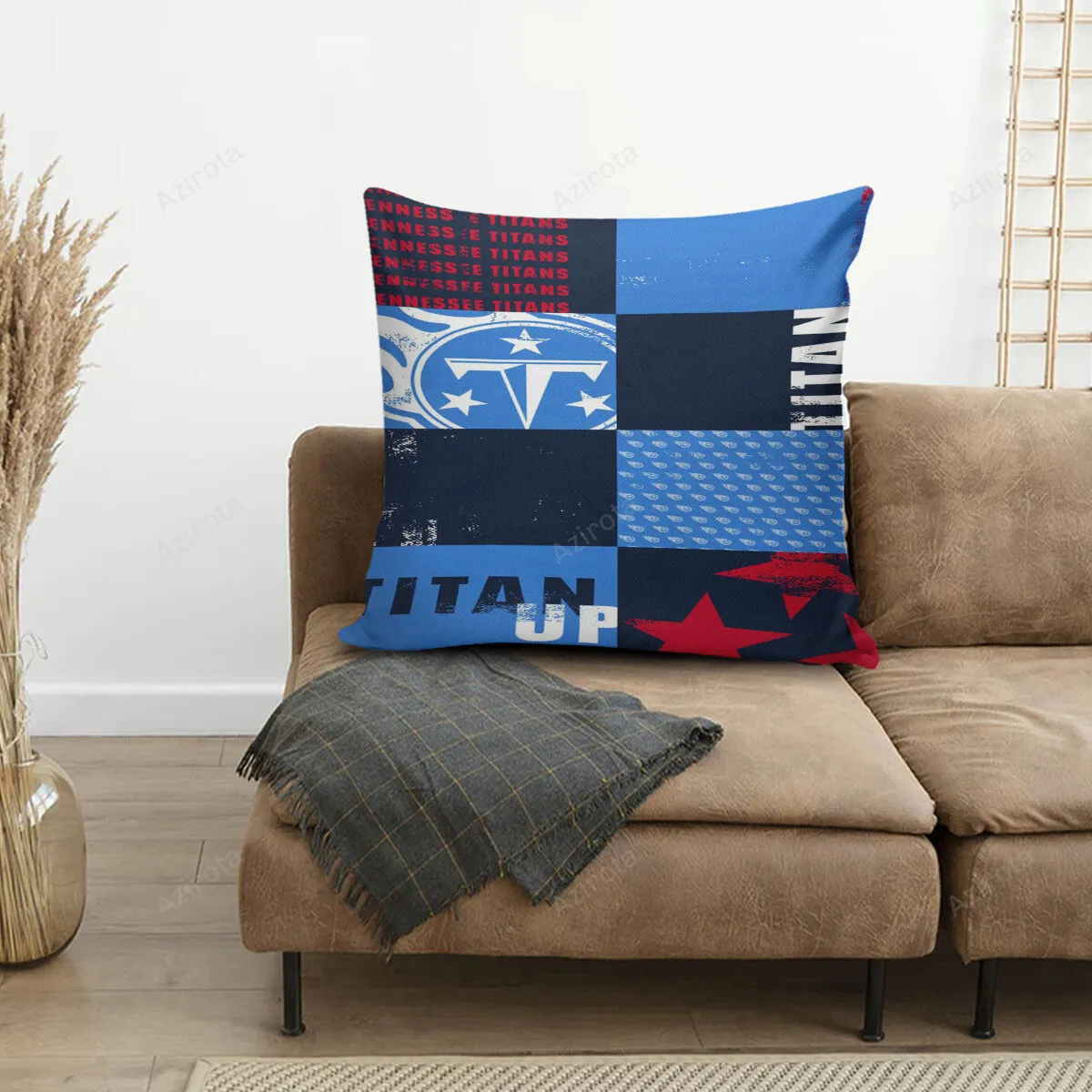 Tennessee Titans Blue1 3D Printing Pillowcase