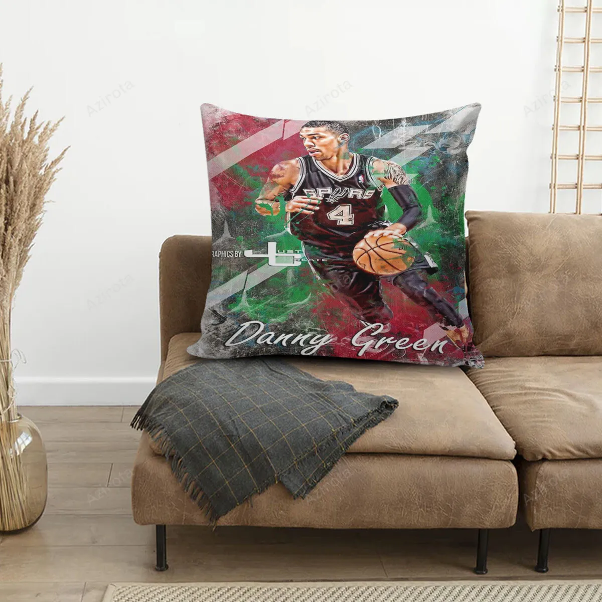 San Antonio Spurs Danny Green2 3D Printing Pillowcase