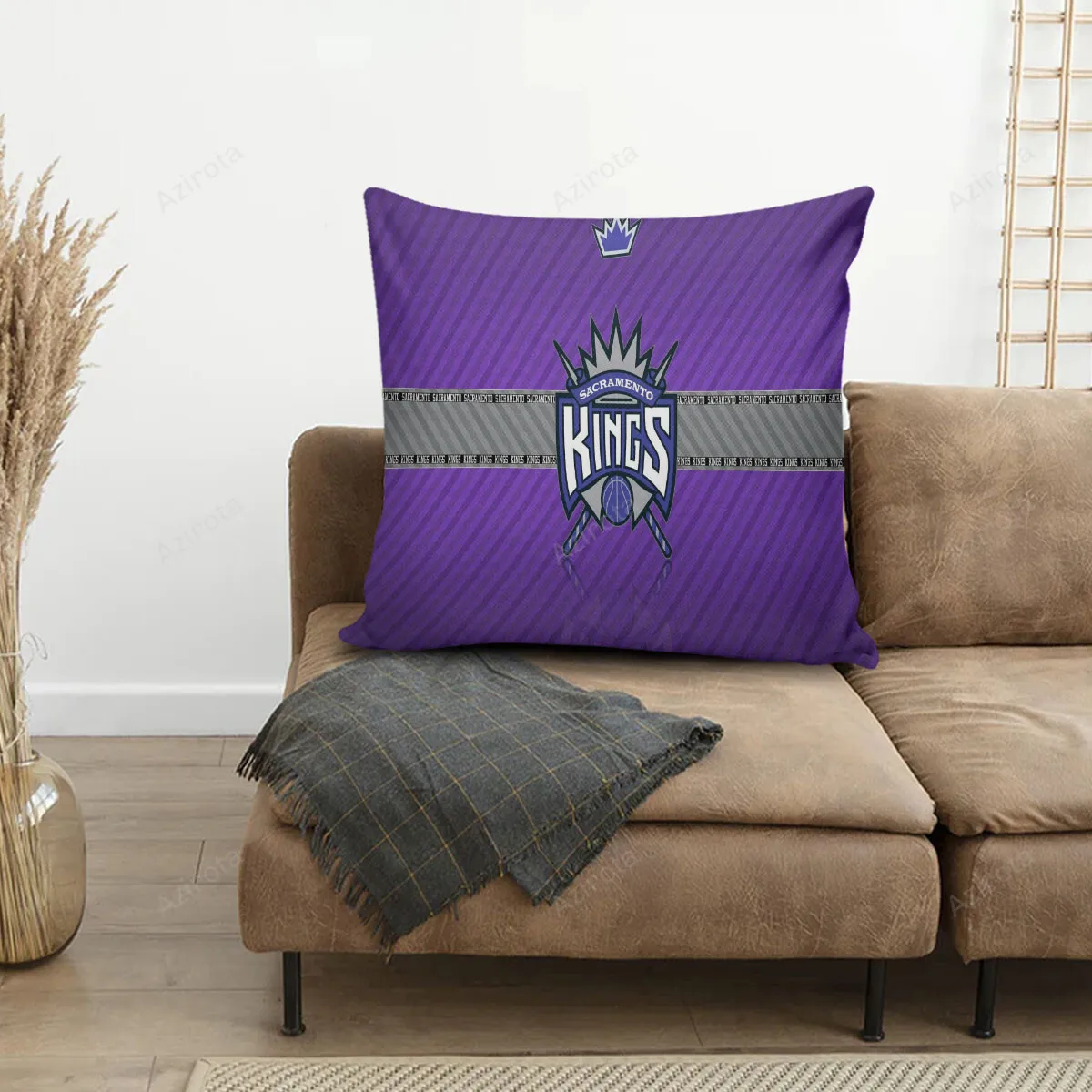 Sacramento Kings Emblem Texture5 3D Printing Pillowcase