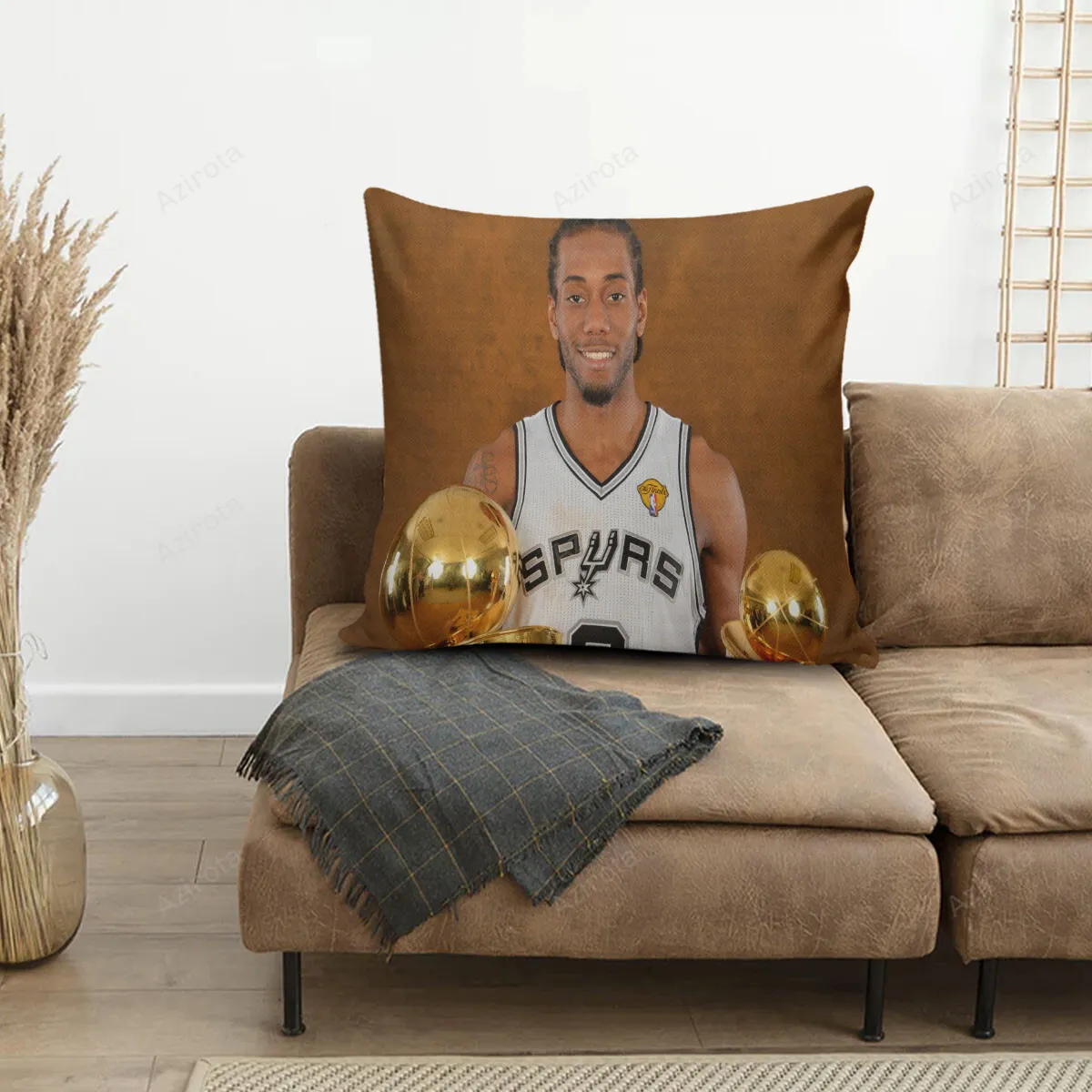 San Antonio Spurs Kawhi Leonard7 3D Printing Pillowcase