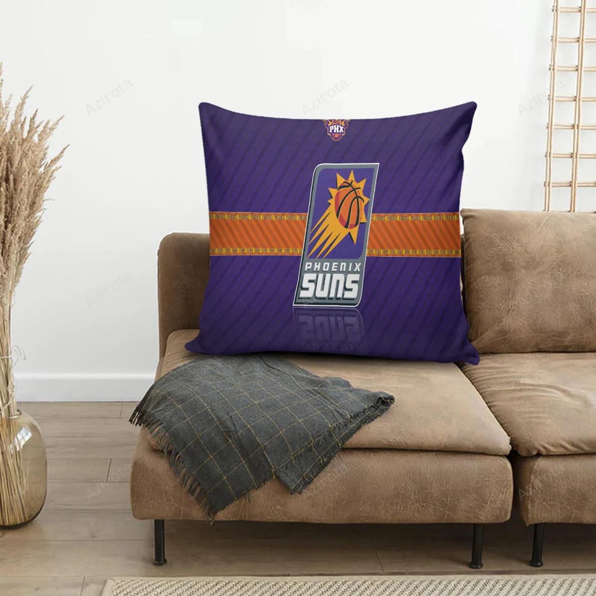 Phoenix Suns Emblem v5 3D Printing Pillowcase