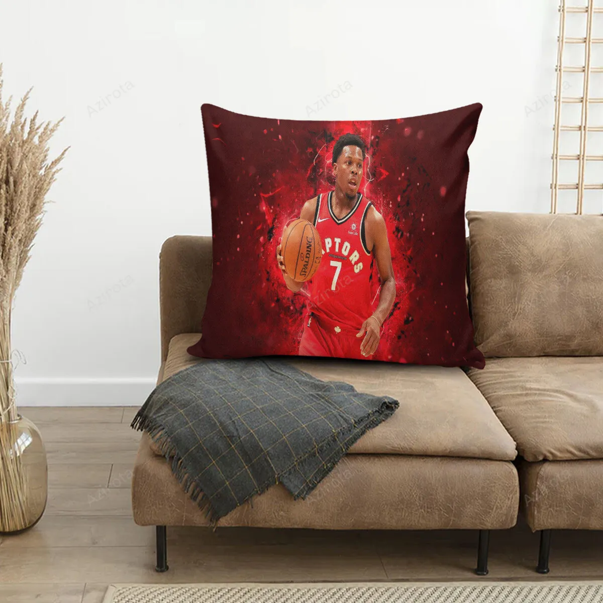 Toronto Raptors Kyle Lowry3 3D Printing Pillowcase