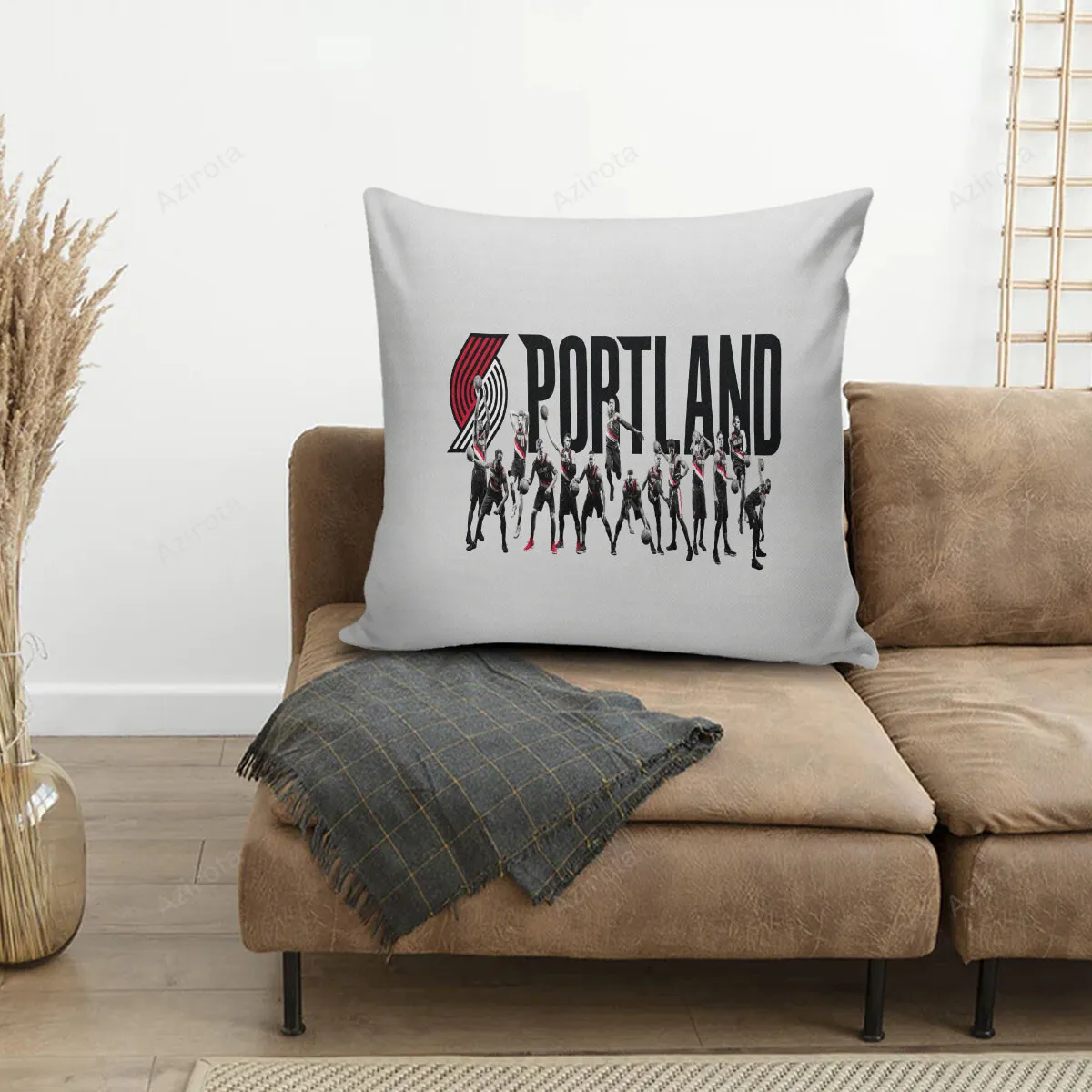 Portland Trail Blazers All Players7 3D Printing Pillowcase