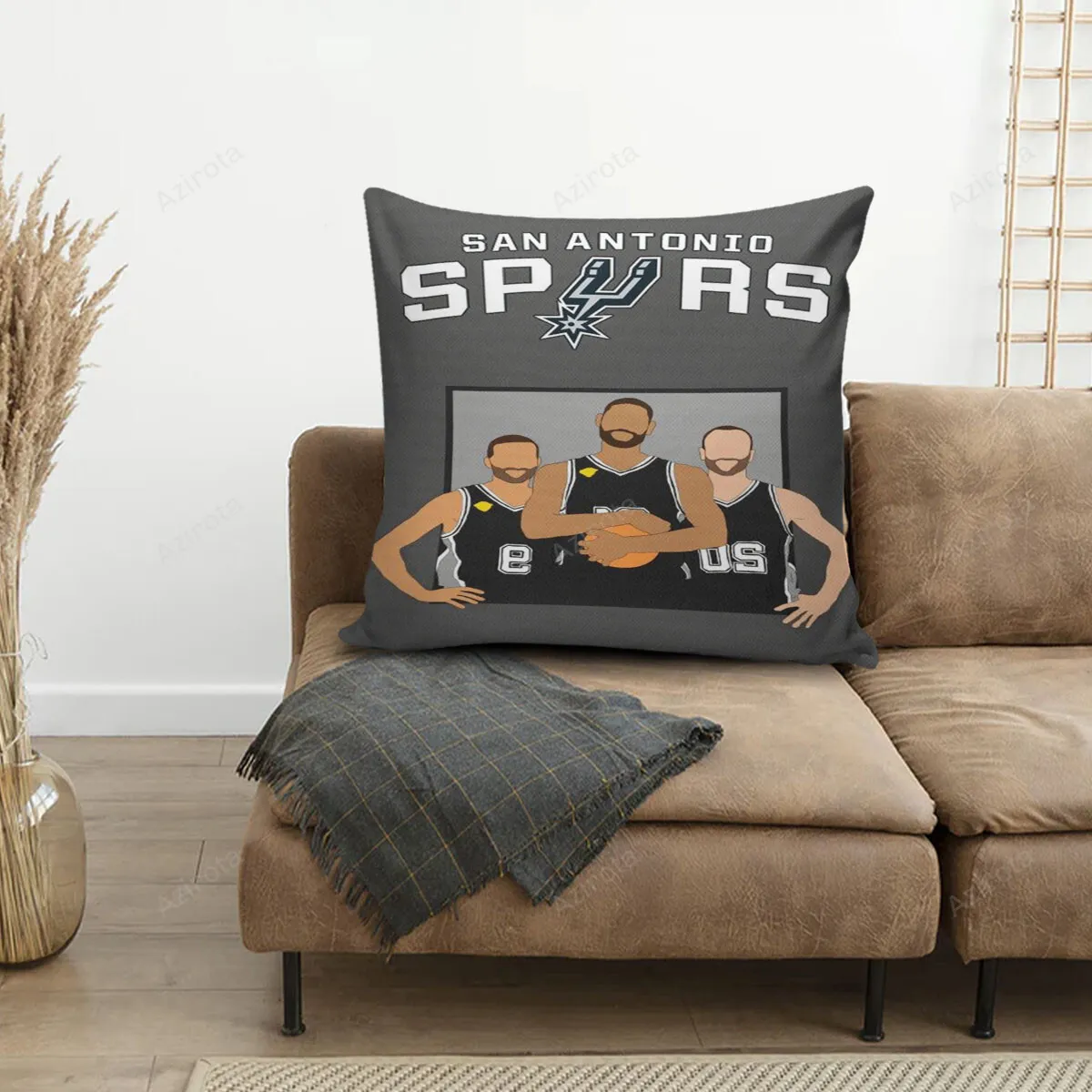 San Antonio Spurs All Players5 3D Printing Pillowcase