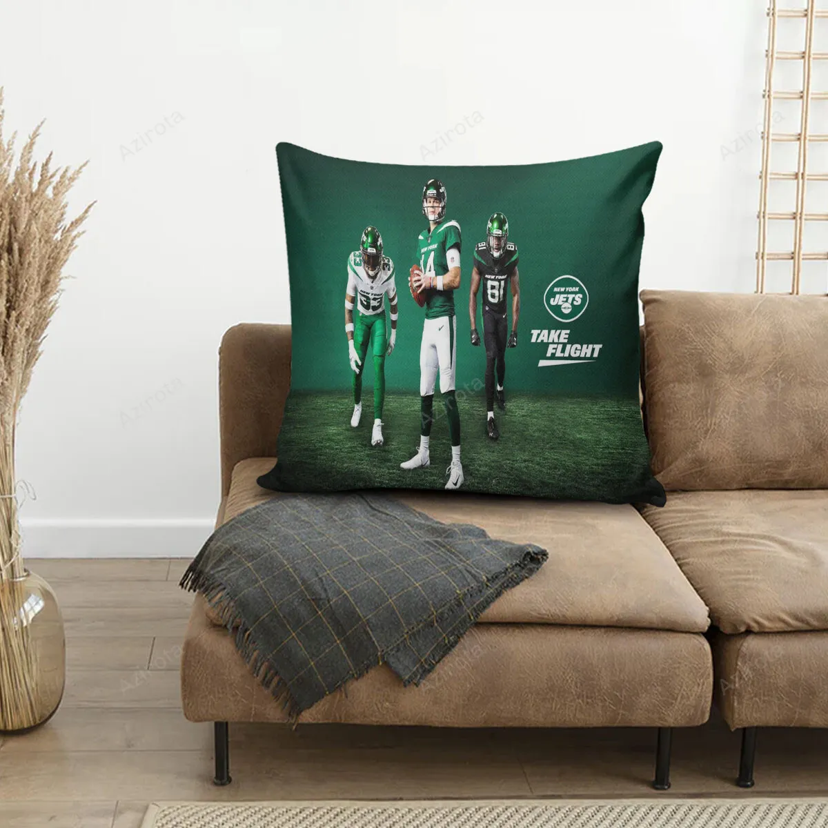 New York Jets Take Flight v23 3D Printing Pillowcase