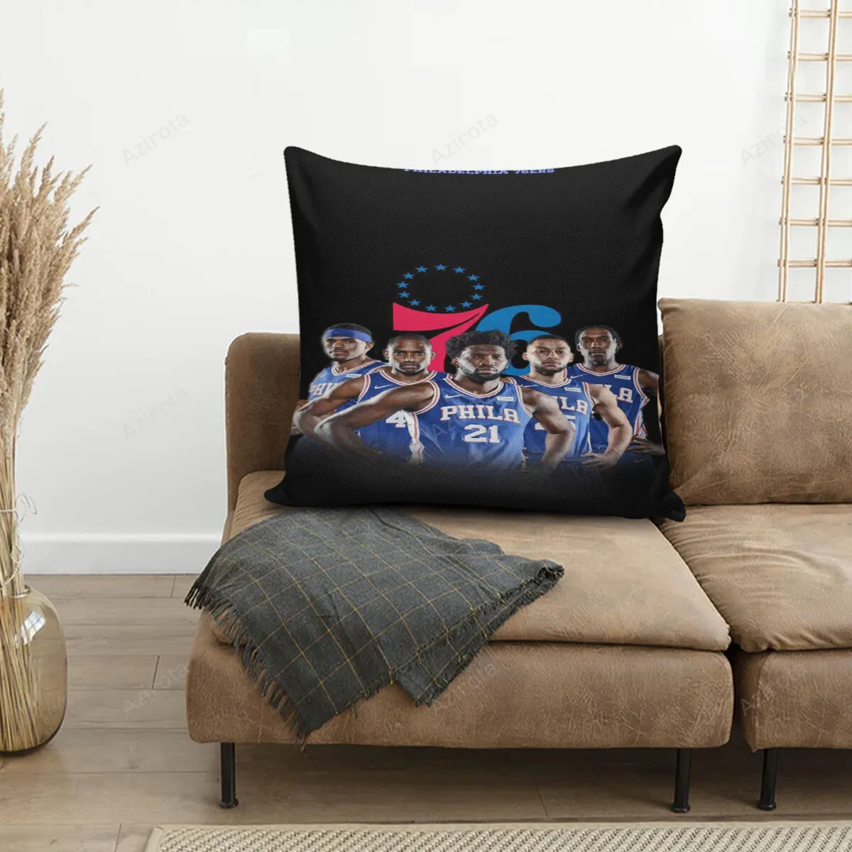 Philadelphia 76ers Players 3D Printing Pillowcase