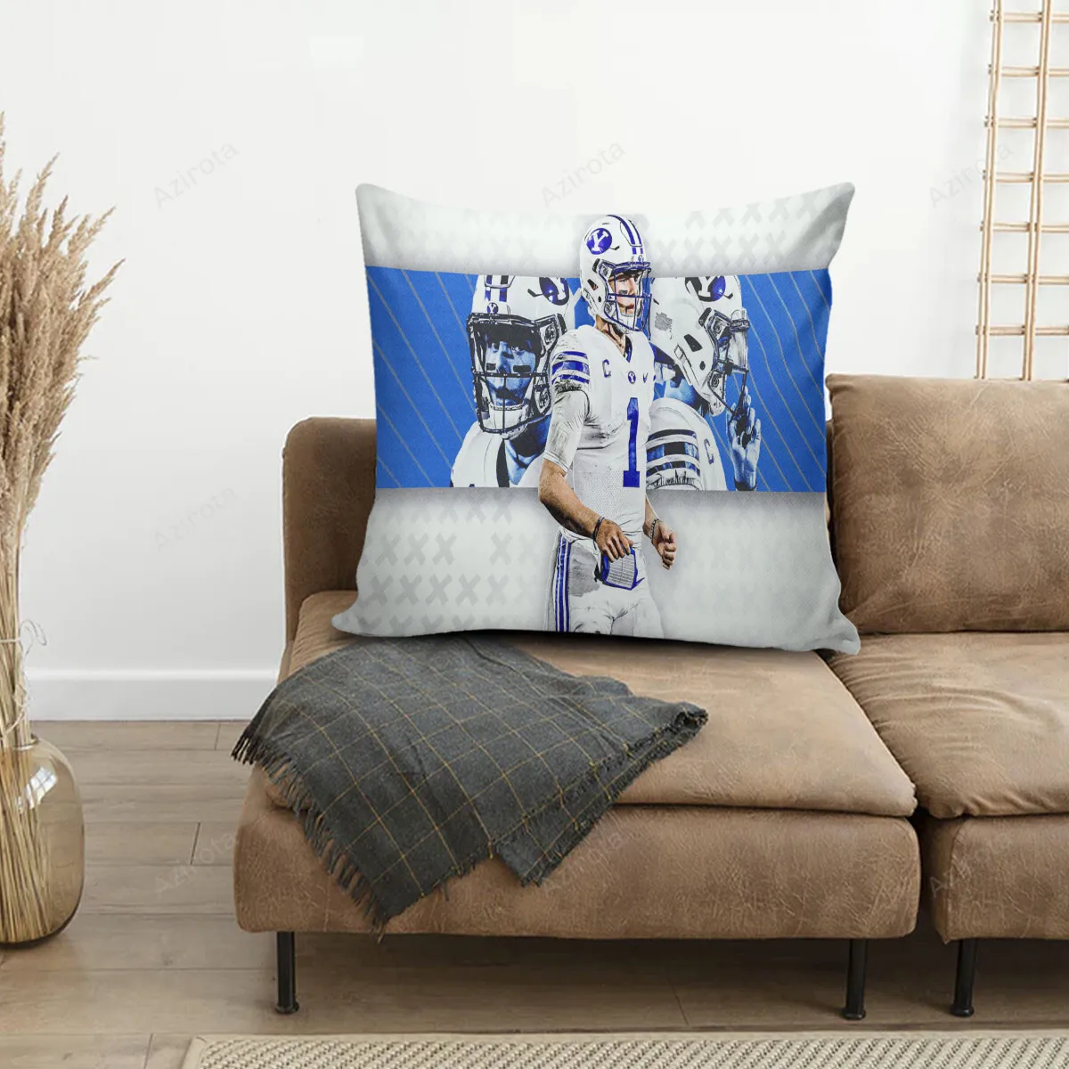 New York Jets 02 Zach Wilson v53 3D Printing Pillowcase
