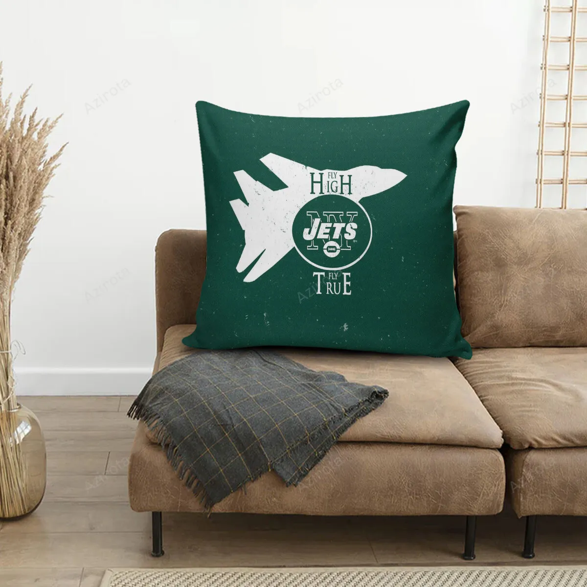 New York Jets Fly Hight Fly True v17 3D Printing Pillowcase